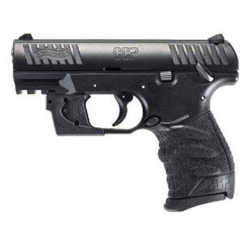 Walther Ccp M2 Pistol 9mm 3.54" Barrel Black 8 Roundd Viridian Red Laser