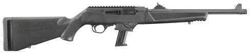 Ruger PC Carbine Semi Automatic Rifle 9mm Luger 17 Round Capacity 16.1" Barrel Black Finish