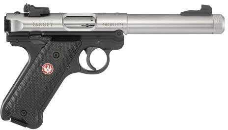 Ruger Mark IV Target Semi Automatic Pistol 22LR 5.5" Stainless Steel Barrel