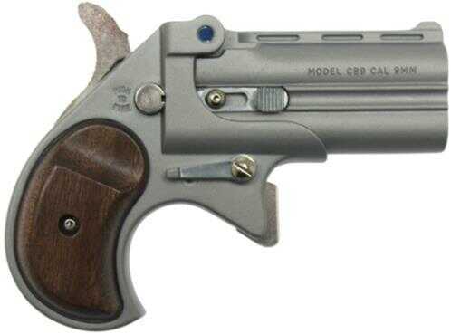 Cobra Firearms Big Bore Derringer 9mm Luger 2.75" Barrel 2 Rounds Rosewood Grips Satin Finish CB9SR