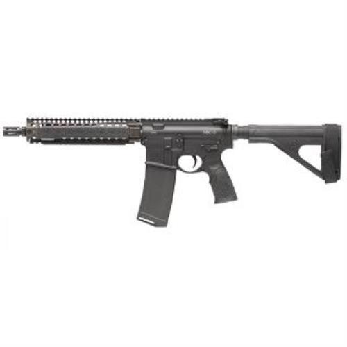 Daniel Defense MK18 Semi Auto Pistol 5.56 NATO 10.3" Barrel 30 Rounds FDE RISII Rail Black And Brown Finish