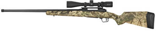 Savage 110 Apex Predator XP Bolt Action Rifle With Vortex Crossfire 6.5 <span style="font-weight:bolder; ">Creedmoor</span> 24" Threaded Barrel Mossy Oak Camo Synthetic Stock Damaged Packaging