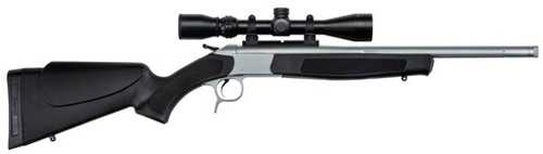 CVA Scout V2 Single Shot Takedown Compact Combo .300 AAC Blackout 16.5" Fluted SS Barrel Stock Matte Stainless Finish