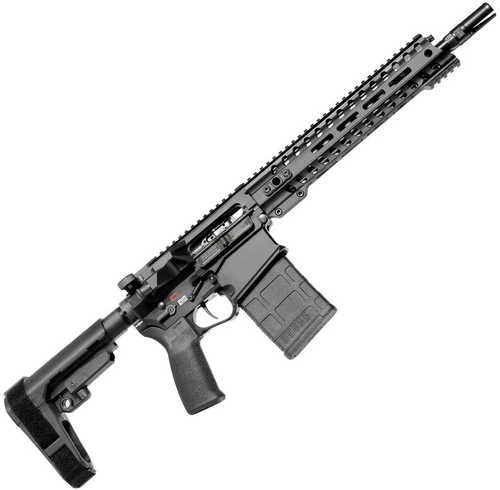 POF USA Revolution DI .308 Winchester Semi Automatic Pistol 12.5" Barrel 20 Rounds Matte Black Finish