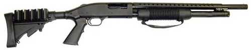 Mossberg 500 Tactical Persuader 12-Gauge Pump-Action Shotgun 18.5" Barrel Rounds Black