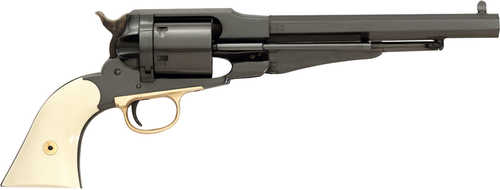 Taylors and Company Lawdawg Revolver 45 Colt (LC) 8" Barrel 6 Round 2-Piece Ivory Grip Black