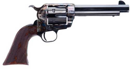 Cimarron El Malo 2 Revolver 45 Colt 5.5" Octagon Barrel Case Colored Frame Walnut Grips