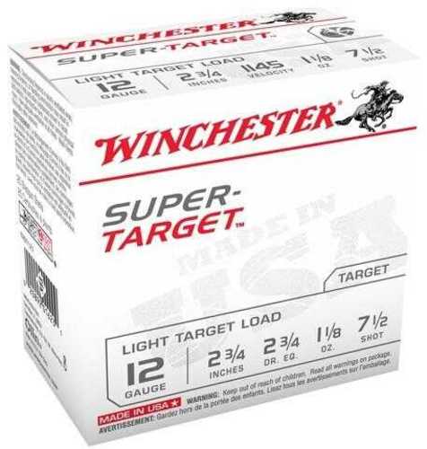 12 Ga Lead-7.5 1-1/8 oz 2-3/4" 25 Rds Winchester Shotgun Ammo-img-0