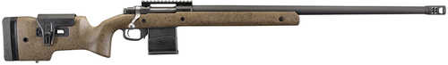 Ruger Hawkeye Long Range Target Rifle 308 Winchester 10 Round 26" Barrel Brown w/Black Speckles Matte Black