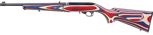 Ruger 10/22 USA Shooting Team 22 Long Rifle Red, White, & Blue Stock