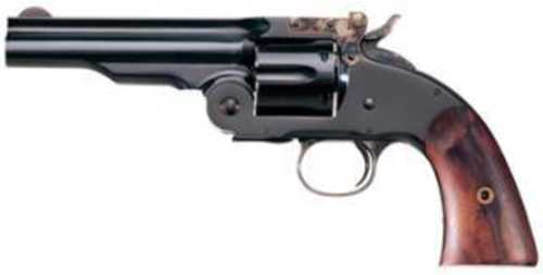 Taylor & Company Firearms <span style="font-weight:bolder; ">Uberti</span> No3 2nd Model Top Break Revolver 45LC 5" Barrel 6Rd Capacity Walnut Stock Bued Finish