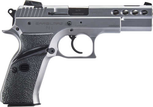 Sar Usa P8l Pistol 9mm Luger 4.6" Barrel 1-17 Round Mag Stainless-img-0