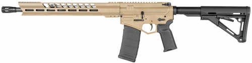 Diamondback Firearms DB15 Black Gold Semi-Auto AR Rifle .223 Remington 16" Barrel (1)-30Rd Mag Magpul CTR Stock MBUS Sights Flat Dark Earth Polymer Finish