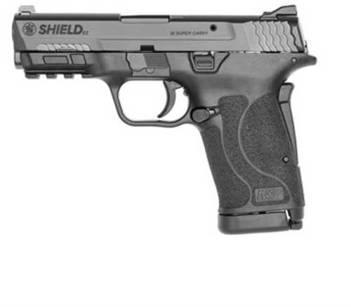 Smith & Wesson Shiels EZ Semi-Auto Pistol .30 Super Carry 3.675" Barrel (2)-12Rd Magazines White Dot Sight Black Polymer Finish