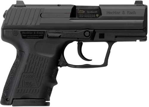 Heckler & Koch P2000SK V3 Semi-Auto Pistol 9mm Luger Black Finish-img-0