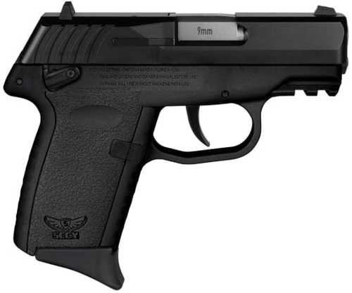 SCCY CPX Semi-Auto Pistol 9mm Luger Black Polymer Finish-img-0