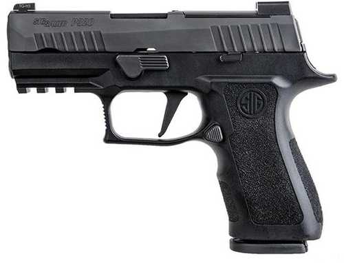 Sig Sauer P320 X-Compact Striker Fired Semi-Auto Pistol 9mm Luger 3.6" Barrel (2)-15Rd Magazines Polymer X Grip Black Finish