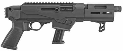 Ruger PC Charger Take Down Semi-Auto Pistol 9mm Luger 6.5" Threaded Barrel (1)-17Rd Magazine Picatinny Rail Polymer Grip Matte Black Finish