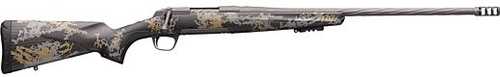 Browning X-Bolt Mountain Pro Bolt Action Rifle .300 Winchester Short Magnum 23" Spiral Fluted And Lapped Sporter Contour Barrel (1)-3Rd Magazine Carbon Fiber Stock With Accent Graphics Tungsten Cerakote Finish