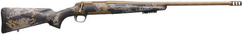 Browning X-Bolt Mountain Pro Full Size Bolt Action Rifle 7mm Remington Magnum 26" Fluted Barrel 3Rd Capacity X-Lock Scope Accent Graphic Black Carbon Fiber Stock Burnt Bronze Cerakote Finish