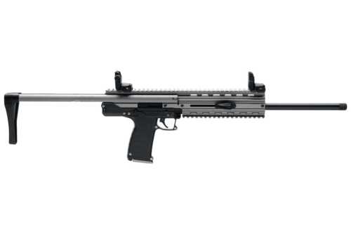 Kel-Tec CMR-30 Semi-Automatic Rifle .22 Winchester Magnum Rimfire 16.1" Threaded Barrel (1)-30Rd Magazine Flip-up Magpul Sights Nylon Zytel Stock Titanium Cerakote Finish