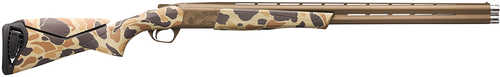 Browning Cynergy Wicked Wing Over/Under Break Open Shotgun 12 Gauge 3.5" Chamber 30" Vent Rib Barrel 2 Round Capacity Ivory Bead Front Sight Vintage Tan Camouflage Wood Stock Burnt Bronze Cerakote Finish