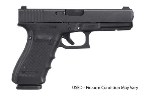 Used Glock G21 Gen4 Striker Fired Semi-Automatic Pistol 45 ACP 4.6" Carbon Steel Barrel (1)-13Rd Magazine Night Sights Black Polymer Finish