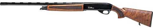 Iver Johnson Semi-Automatic Shotgun 20 Gauge 3" Chamber 26" Vent Rib Barrel 5 Round Capacity Brass Bead Front Sight Walnut Checkered Stock And Forend Black Finish