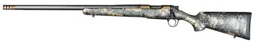 Christensen Arms Ridgeline FFT Left Handed Bolt Action Rifle .308 Winchester 20" Carbon Fiber Wrapped SS Barrel 4 Round Capacity Synthetic Stock With Green And Tan Accents Burnt Bronze Cerakote Finish