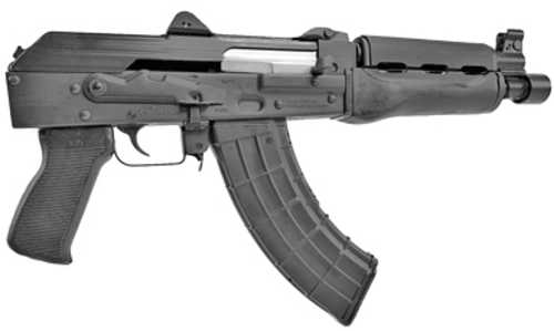 Used Zastava ZPAP92 Semi-Automatic AK Pistol 7.62X39mm 10" Chrome Lined Barrel (1)-30Rd Magazine Bulged Trunnion Hinged Top Cover Blued Polymer Finish Blemish (Damaged Box)