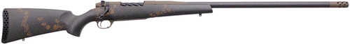 Weatherby Mark V Backcountry 2.0 Left Handed Bolt Action Rifle .308 Winchester 22" Barrel 5 Round Capacity Carbon Fiber Stock With Green & Brown Camouflage Patriot Cerakote Finish