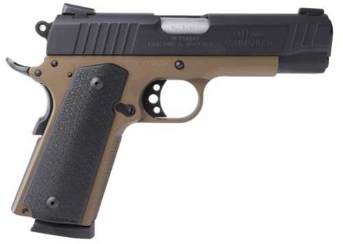 Taurus 1911FS Single Action Semi-Automatic Pistol .45 ACP 5" Barrel (1)-8Rd Magazine Heinie Front, Straight-8 Rear Sights Checkered Black Plastic Grips Blued Slide Bronze Cerakote Finish