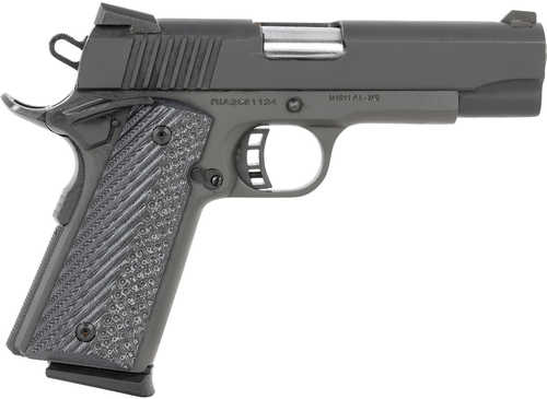 Rock Island M1911 Standard MS Pistol 45 ACP 4.3" Barrel 8 Round Black Parkerized Steel