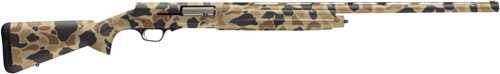 Browning A5 Semi-Automatic Shotgun 12 Gauge 3.5" Chamber 28" Barrel 3 Round Capacity Fiber Optic Front Sight Vintage Tan Camouflage Composite Finish