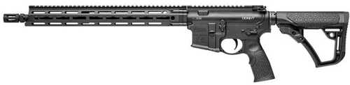 Daniel Defense DDM4 V7 Semi-Automatic Rifle .223 Remington 16" Threaded Barrel No Magazine DD Soft Touch Furniture Collapsible/Folding Stock Matte Black Hard Coat Anodized Finish