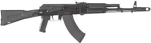 Kalashnikov KR103 Semi-Automatic AK Rifle 7.62x39mm 16.33" Barrel (1)-30Rd Magazine Right Hand Synthetic Side Folding Stock Matte Black Finish