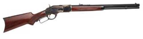 Taylor's & Company <span style="font-weight:bolder; ">Uberti</span> 1873 Trapper Lever Action Rifle .45 Long Colt 18" Barrel 10 Round Capacity Buckhorn/Blade Sights Walnut Checkered Grips Blued Finish