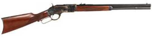 Taylor's & Company <span style="font-weight:bolder; ">Uberti</span> 1873 Lever Action Rifle .45 Long Colt 20" Barrel 10 Round Capacity Adjustable Sights Straight Checkered Walnut With Enhanced Grip Stock Blued Finish