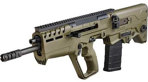 IWI Tavor 7 Semi-Automatic Rifle .308 <span style="font-weight:bolder; ">Winchester</span>/7.62 NATO 16.5" Chrome Lined Barrel (1)-20Rd Magpul PMAG Magazine OD Green Matte Composite Finish