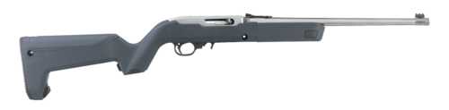 Ruger 10/22 Takedown Semi-Automatic Rifle .22 Long 16.4" Barrel (1)-10Rd Magazine Fiber Optic Front & Rear Sights Gray Magpul X-22 Backpacker Stock Stainless Steel Finish