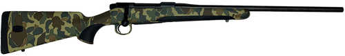 Mauser M18 Bolt Action Rifle .270 Winchester 24.04" Barrel 4 Round Capacity Old School Camouflage Fixed Synthetic Stock With Storage Compartment Black Finish