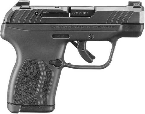 Ruger LCP MAX Semi-Automatic Pistol .380 ACP 2.8" Barrel (1)-10Rd & (1)-12Rd Magazines Tritium With White Outline Front Sight Blued Slide Black Polymer Finish