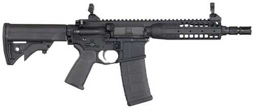 LWRC IC-PSD SBR Short Barrel Semi-Automatic Rifle .223 Remington 8.5" (1)-30Rd Magazine Flip-Up Skirmish Sights Adjustable Compact Stock Black Finish