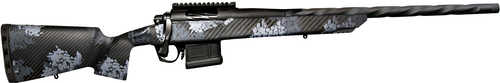 Horizon Firearms VenaticX Bolt Action Rifle .300 PRC 24" Barrel (1)-5Rd Magazine Black Carbon Fiber With Gray Sponge Pattern Accents Digital Camouflage Finish