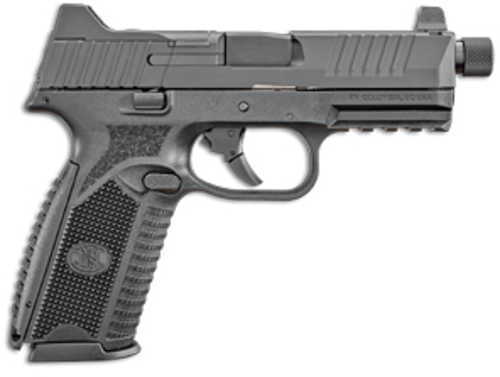 FN America FN509 Tactical Semi-Automatic Pistol 9mm Luger 4.5" Barrel (4)-24Rd & (1)-17Rd Magazines Night <span style="font-weight:bolder; ">Sights</span> Black Polymer Finish