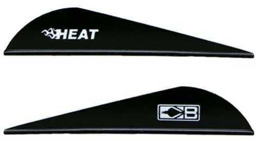 Bohning Archery Heat Vanes Black 36 pk. Model: 101036BK