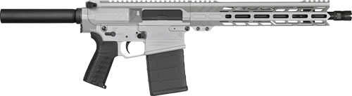 CMMG Banshee MK3 Semi-Automatic Pistol .308 Winchester 12.5" Barrel (1)-20Rd Magazine Black Polymer Grips Titanium Finish