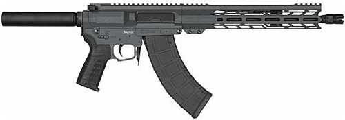 CMMG Banshee MK47 Semi-Automatic Pistol 7.62x39mm 12.5" Barrel (1)-30Rd Magazine Black Polymer Grips Sniper Gray Cerakote Finish