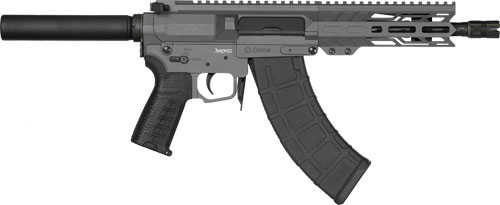 CMMG Banshee MK47 Semi-Automatic Pistol 7.62x39mm 8" Barrel (1)-30Rd Magazine Black Polymer Grips Titanium Cerakote Finish