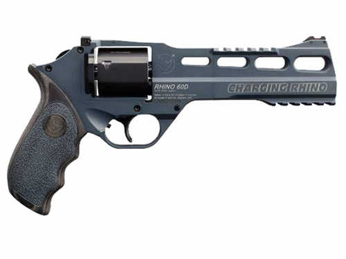 Chiappa Charging Rhino Gen II Revolver 9mm Luger 6" Barrel 6 Round Capacity Laminate Grips Gray Finish